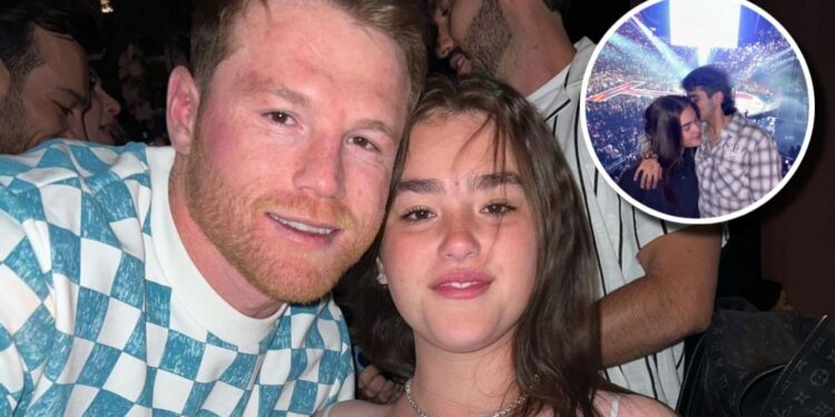 Quién es el novio de Emily Álvarez, la hija de 'Canelo' Álvarez, que la acompañó a Las Vegas a ver la pelea