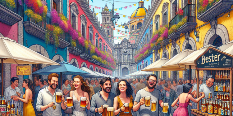 Ruta cervecera en Coyoacán.