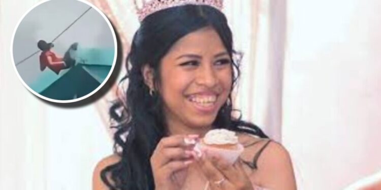 quinceañera electrocutada