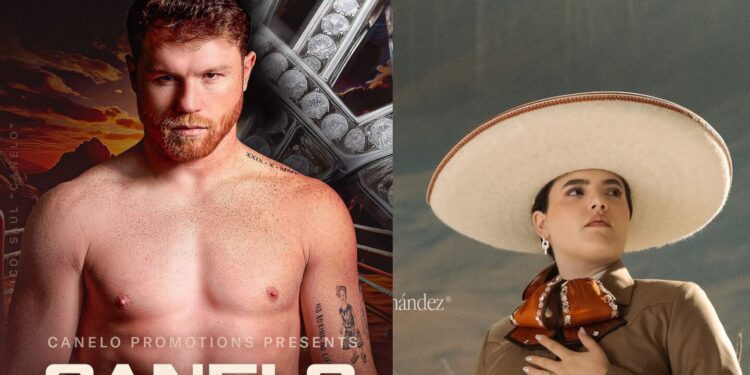 ¡Imperdible! Camila, la hija de Alejandro Fernández, cantará el himno mexicano en la pelea de El 'Canelo' Álvarez