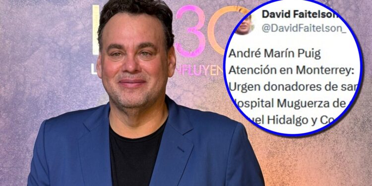¡Urgente! David Faitelson pide donadores de sangre para André Marín: los detalles