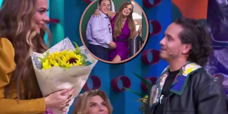 ¿Se enojó? Esto dijo Brenda Bezares sobre el coqueteo de su hijo con Cecilia Galliano en vivo