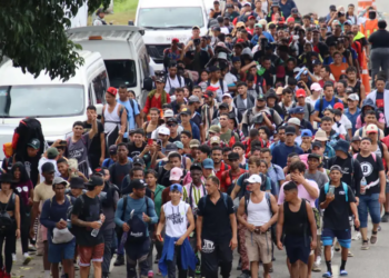 Caravana 'El Niño' avanza hacia EE.UU.