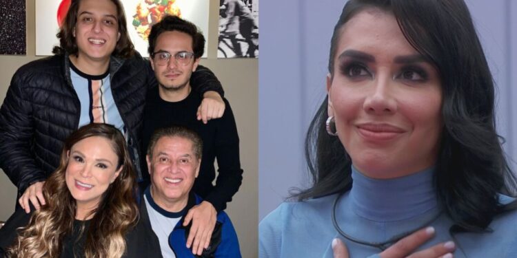 Tunden a los hijos de Mario Bezares por 'burlarse' de Karime Pindter en la final de La Casa de los Famosos México