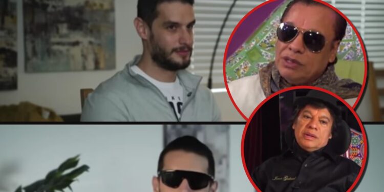 ¡Adrián Marcelo imitó a Juan Gabriel y se entrevistó a sí mismo! La burla a Gala Montes que se viralizó