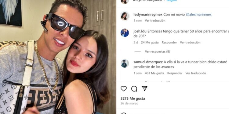 Alex Marín y su nueva novia