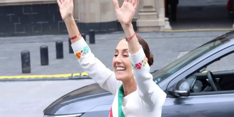 ¿Características y significado del bastón de mando de Claudia Sheinbaum?