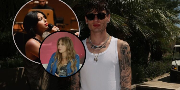 Comparan a Peso Pluma con Ángela Aguilar y Thalía por esta insólita razón