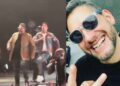 Alan Ibarra, de Magneto, sigue sin dar una en el baile durante concierto del 90s Pop Tour