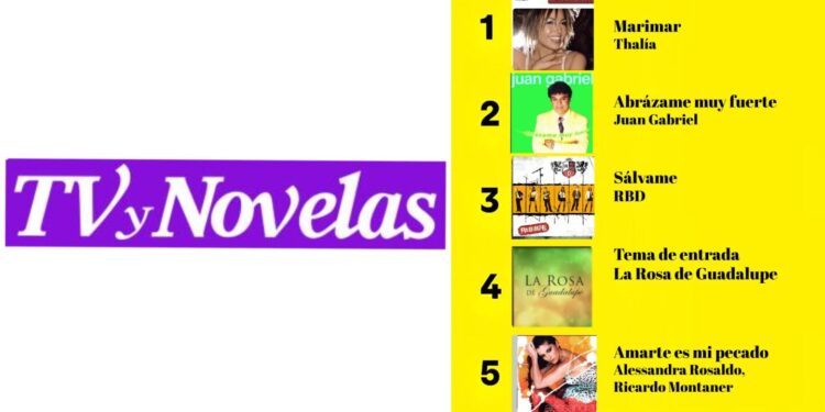 Canciones que cualquier fan de telenovelas y series escuchan durante el año