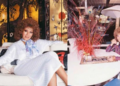 Silvia Pinal en su casa del Pedregal