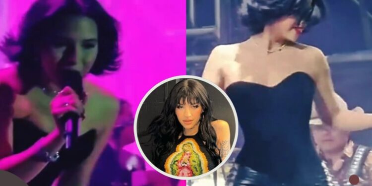 Tunden a Ángela Aguilar al cantar 'Como la flor' de Selena Quintanilla y la comparan con Cazzu