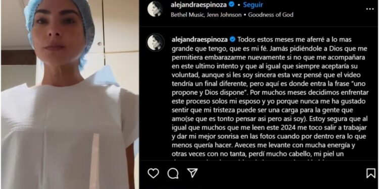 alejandra espinoza tratamiento