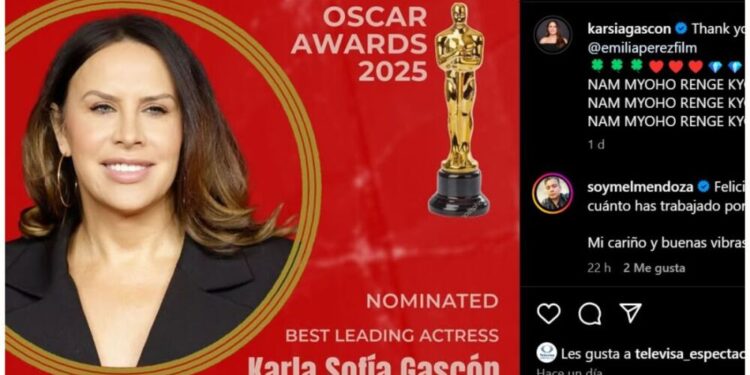 karla sofía gascón premio oscar