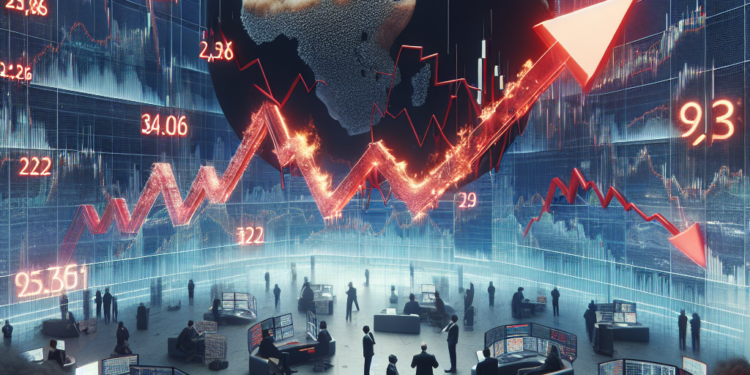 Bolsa se desploma tras día histórico.