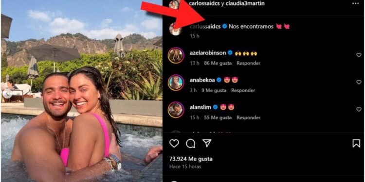 claudia martín y carlos said