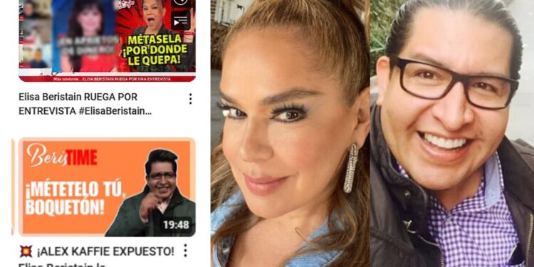 Elisa Beristain le pone un alto a Alex Kaffie y él contraataca