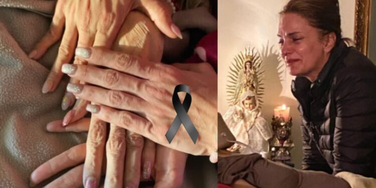 Las primeras palabras y tristes fotos de Mariana Seoane tras la muerte de su mamá