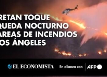 Restricción nocturna en zonas incendiadas