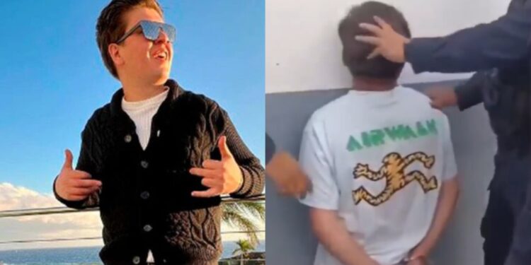 Viralizan video de Fofo Márquez siendo golpeado por policías, pero algunos sospechan que fue actuado