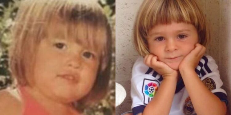 Michelle Salas y su primo Pierre Alexander se parecían cuando eran niños1.jpg