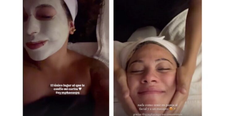 ROMINA Y SU NOVIA LAURA SALAZAR EN UNA FOTO DE INSTAGRAM.jpg