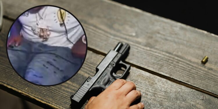 ¡Un famoso rapero se disparó en plena entrevista! El VIDEO del escandaloso incidente en vivo