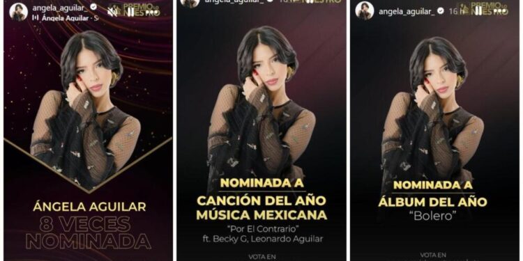 angela aguilar nominada a premios lo nuestro