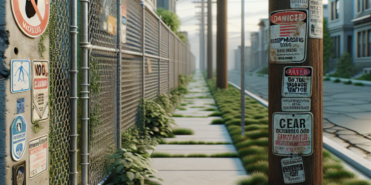 ¿Quién posee la acera? Ley y propiedad