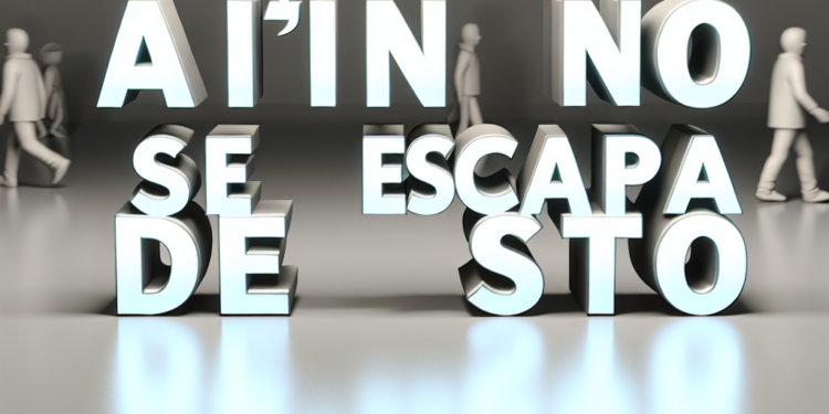 Aún no se escapa de esto.