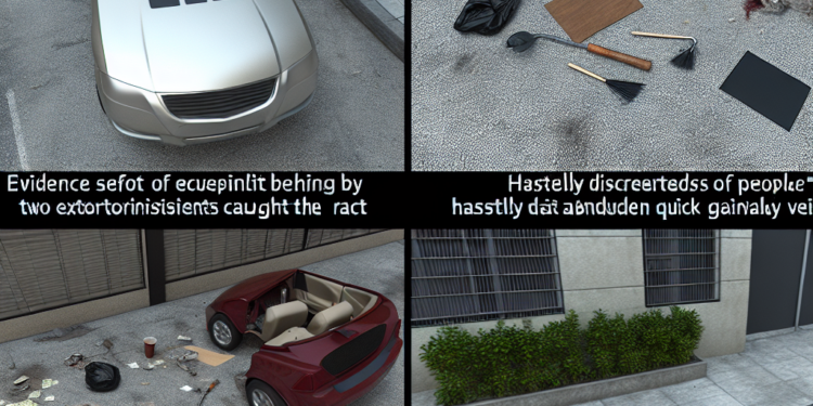 Capturan in fraganti a dos extorsionadores.