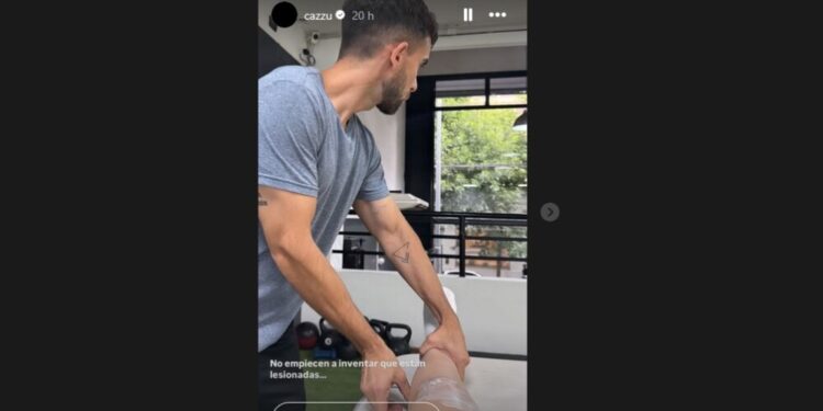 Cazzu alarmó con una foto de su pierna.jpg