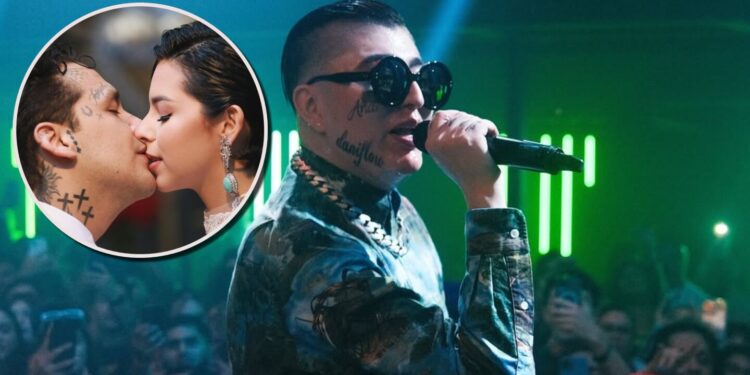 Dani Flow se burla de Christian Nodal y Ángela Aguilar de una manera inesperada: FOTO