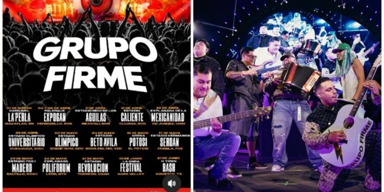 grupo firme conciertos fechas
