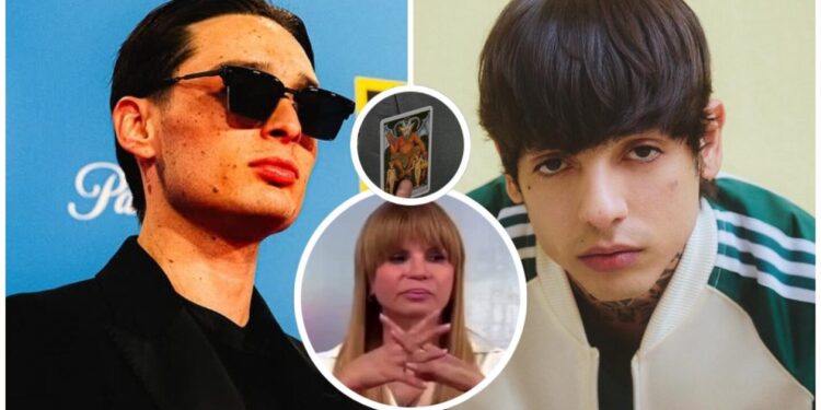 Mhoni Vidente le sacó la carta del Diablo a Peso Pluma y Natanael Cano: ¿una advertencia peligrosa?