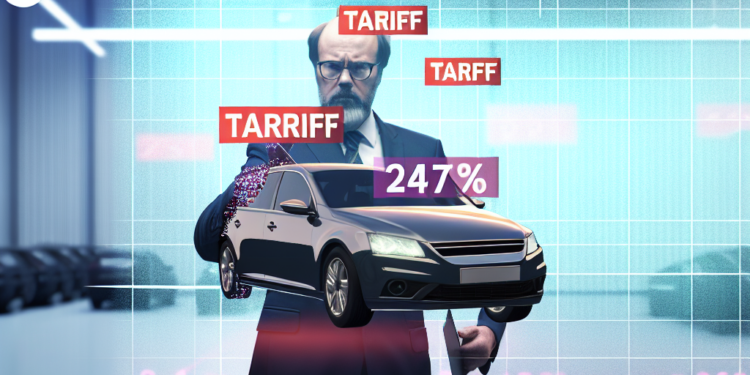 Trump impone un 25% a autos.