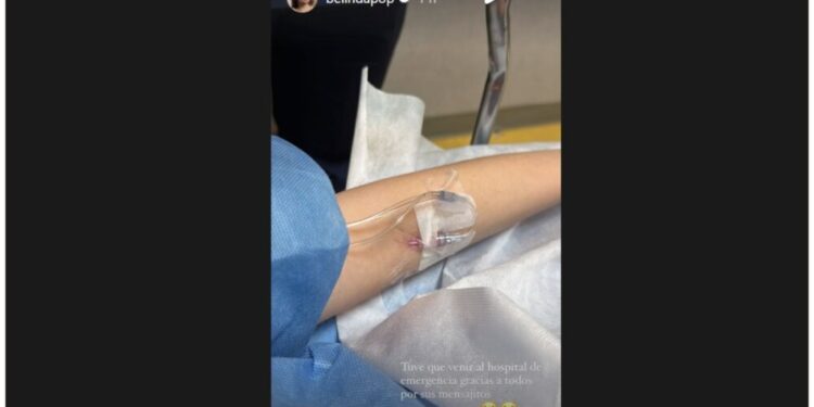 belinda desde el hospital