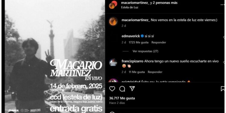 macario martinez dará concierto en cdmx
