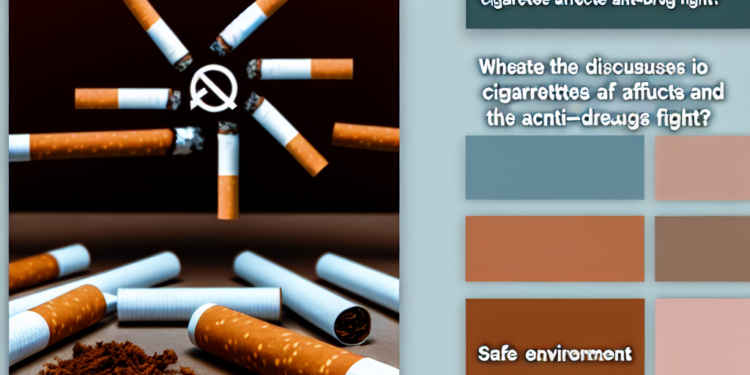 ¿Afectan los cigarros la lucha antidrogas?