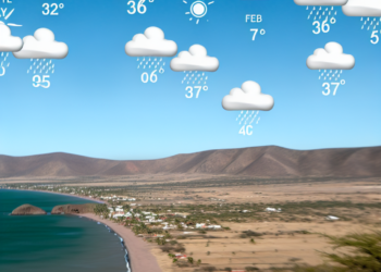 ¿Cómo está el tiempo hoy 3 de febrero en México?