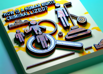 ¿De qué manera se criminaliza un problema de derechos humanos?