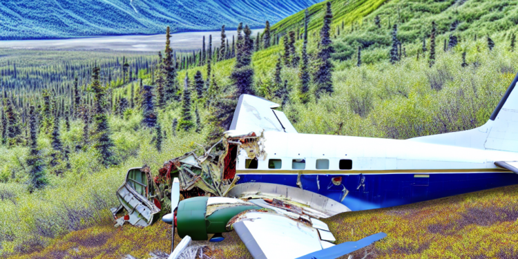 ¿Qué se conoce sobre el avión caído en Alaska?
