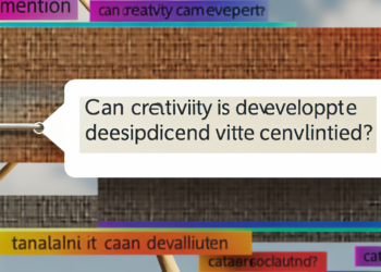 ¿Se puede desarrollar la creatividad?