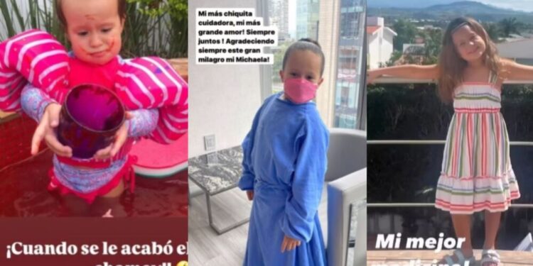 Michaela la hija de Daniel Bisogno