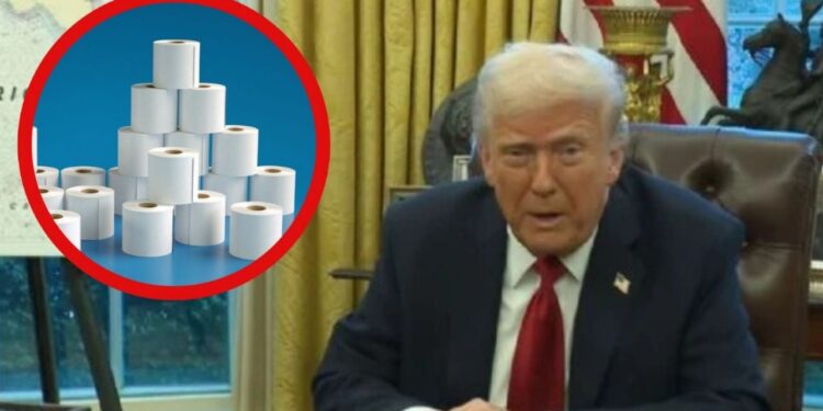 Aranceles de Trump: ¿Escasez de papel higiénico?