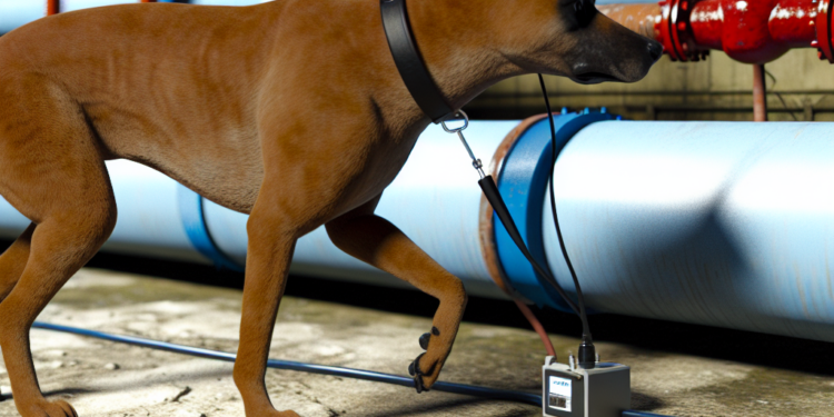 Descubre a ‘Manchas’, el perro detector de fugas.