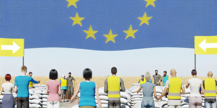 La UE se une en asistencia a Ucrania.