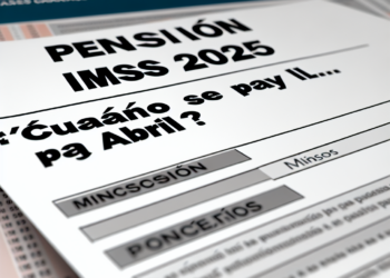 Pensión IMSS 2025: ¿cuándo se paga abril?