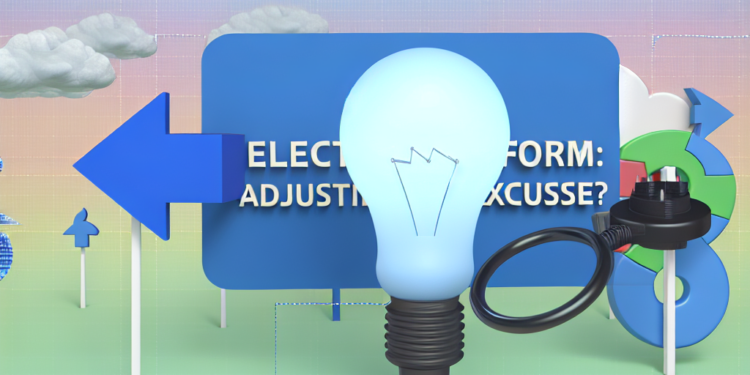 Reforma eléctrica: ¿ajuste o pretexto?