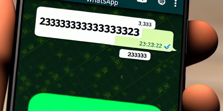Si te dicen ‘233333’ en WhatsApp, descubre su significado.